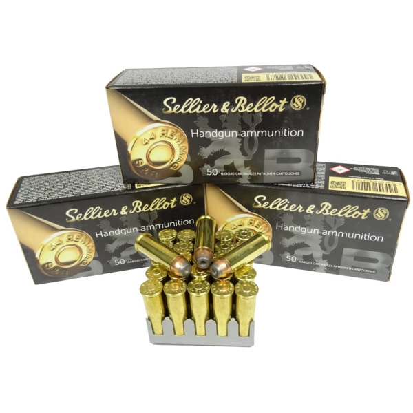 Amunicja kal. .44 Rem. Magnum SJHP S&B